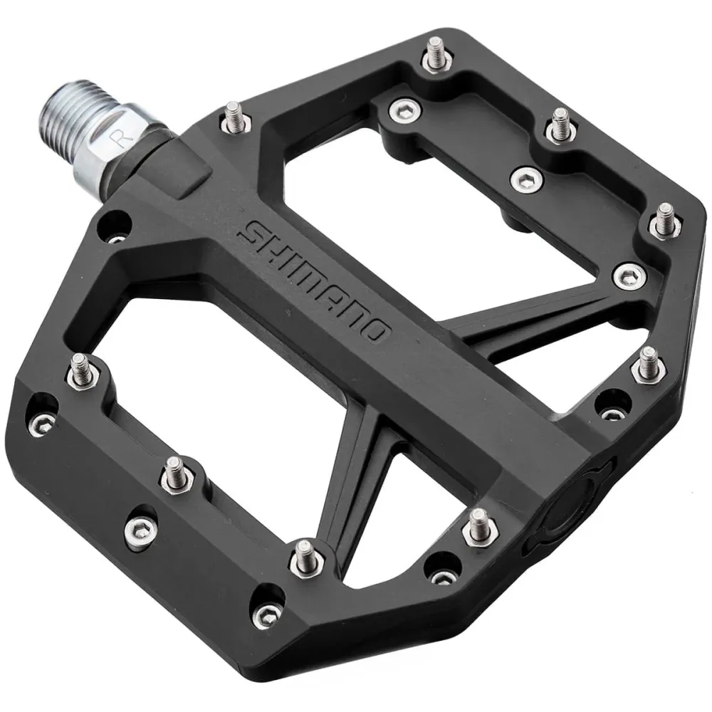 Płaskie pedały SHIMANO PD-GR400 w kolorze czarnym