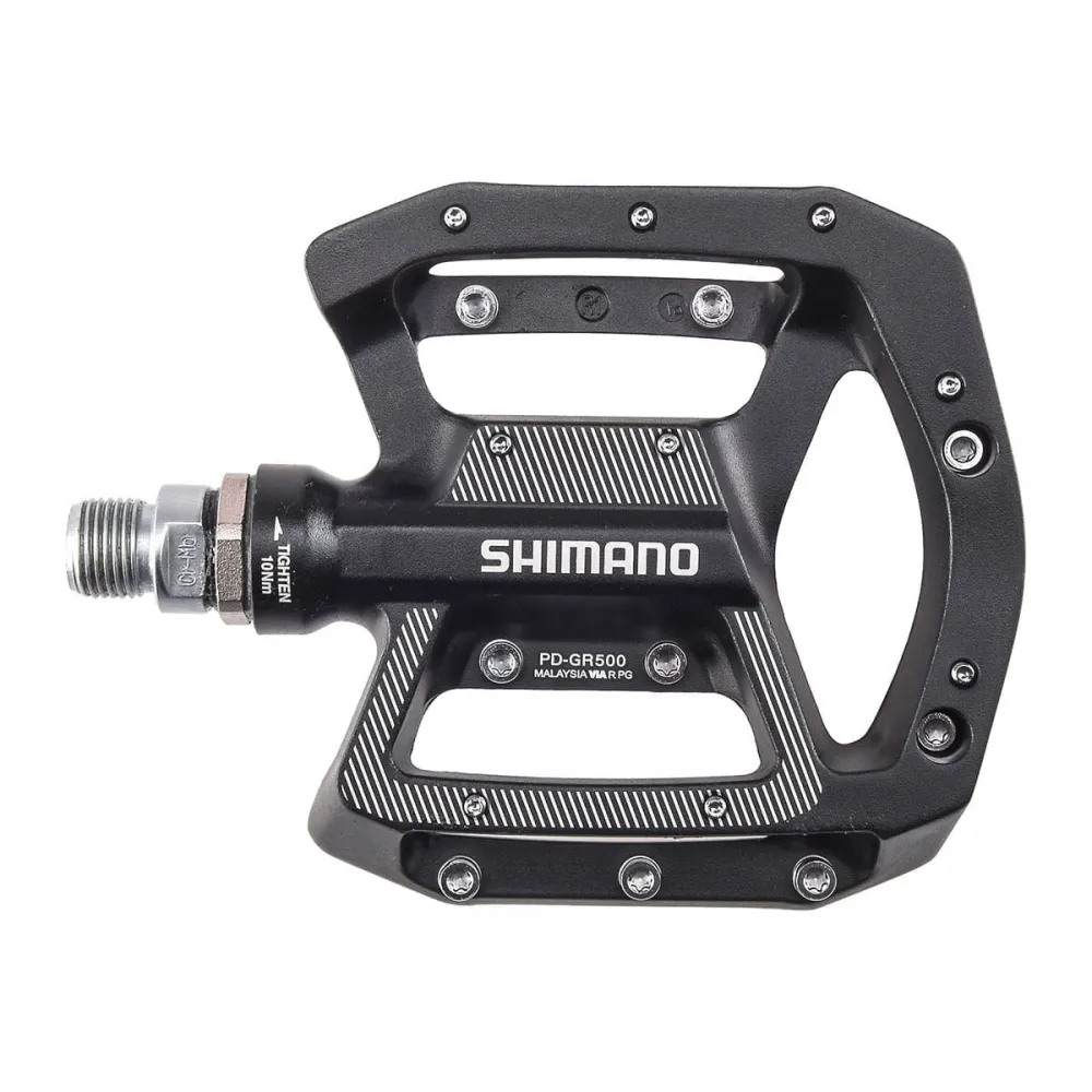 Płaskie pedały SHIMANO PD-GR500 czarne