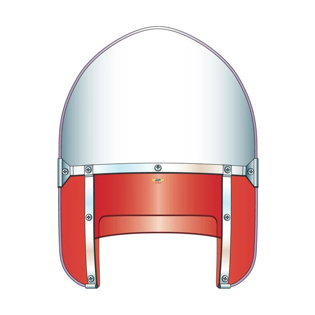 NC Peaked Beaded Heavy Duty Windshield Red FL 49-59