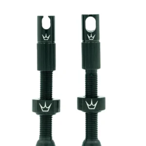 PEATY'S x Chris King MK2 Presta 60 mm Zawory bezdętkowe (x2) Czarny