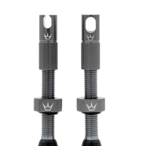 PEATY'S x Chris King MK2 Presta 42 mm Zawory bezdętkowe (x2) Szary