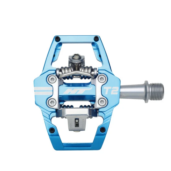 Pedały HT COMPONENTS ENDURO T2 Niebieski