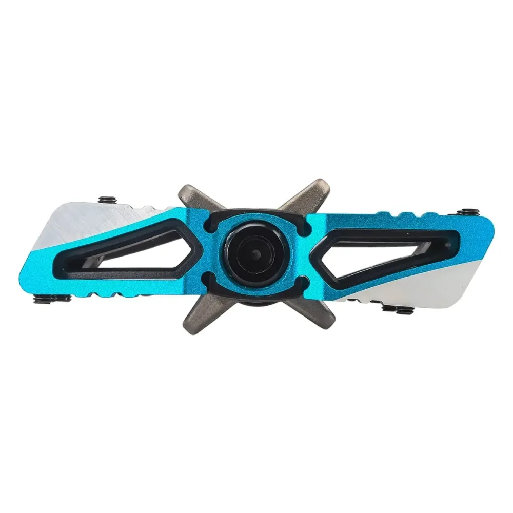 Pedały CRANKBROTHERS MALLET ENDURO LS niebieski/czarny