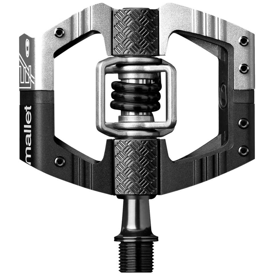 Pedały CRANKBROTHERS MALLET ENDURO LS srebrno-czarne