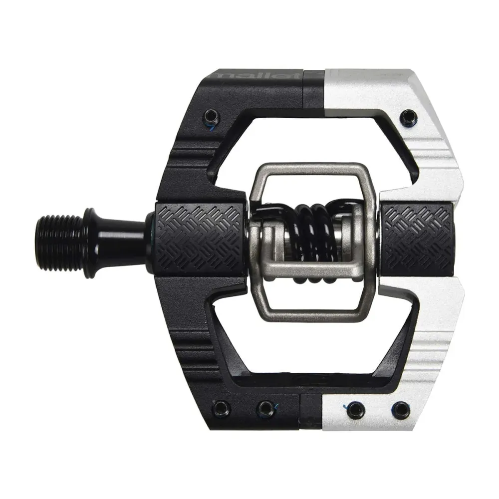 Pedały CRANKBROTHERS MALLET ENDURO LS srebrno-czarne