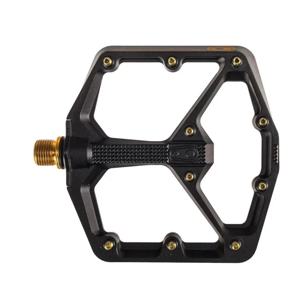 Pedały płaskie CRANKBROTHERS STAMP 11 Wide Black/Gold