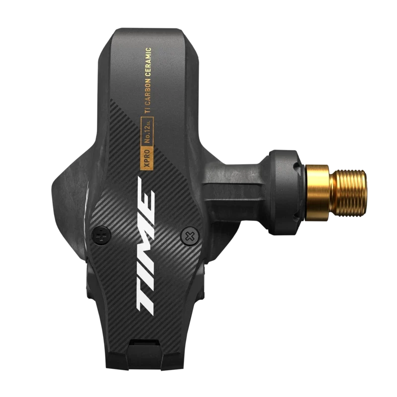 Pedały Time X PRO 12 SL Q-Factor 57 Carbon/Titanium Gold