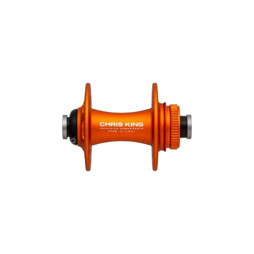 Piasta przednia CHRIS KING R45D Ceramic 12x100mm Center Lock Orange Mat