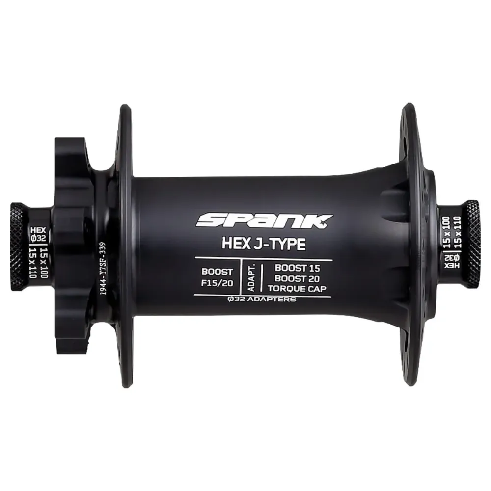 Piasta przednia SPANK HEX 15/20 mm Boost czarna