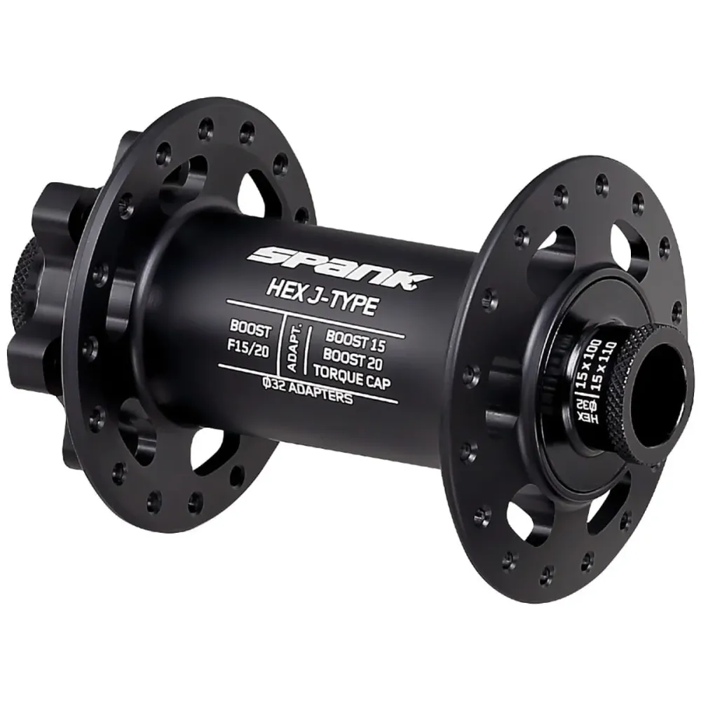 Piasta przednia SPANK HEX 15/20 mm Boost czarna