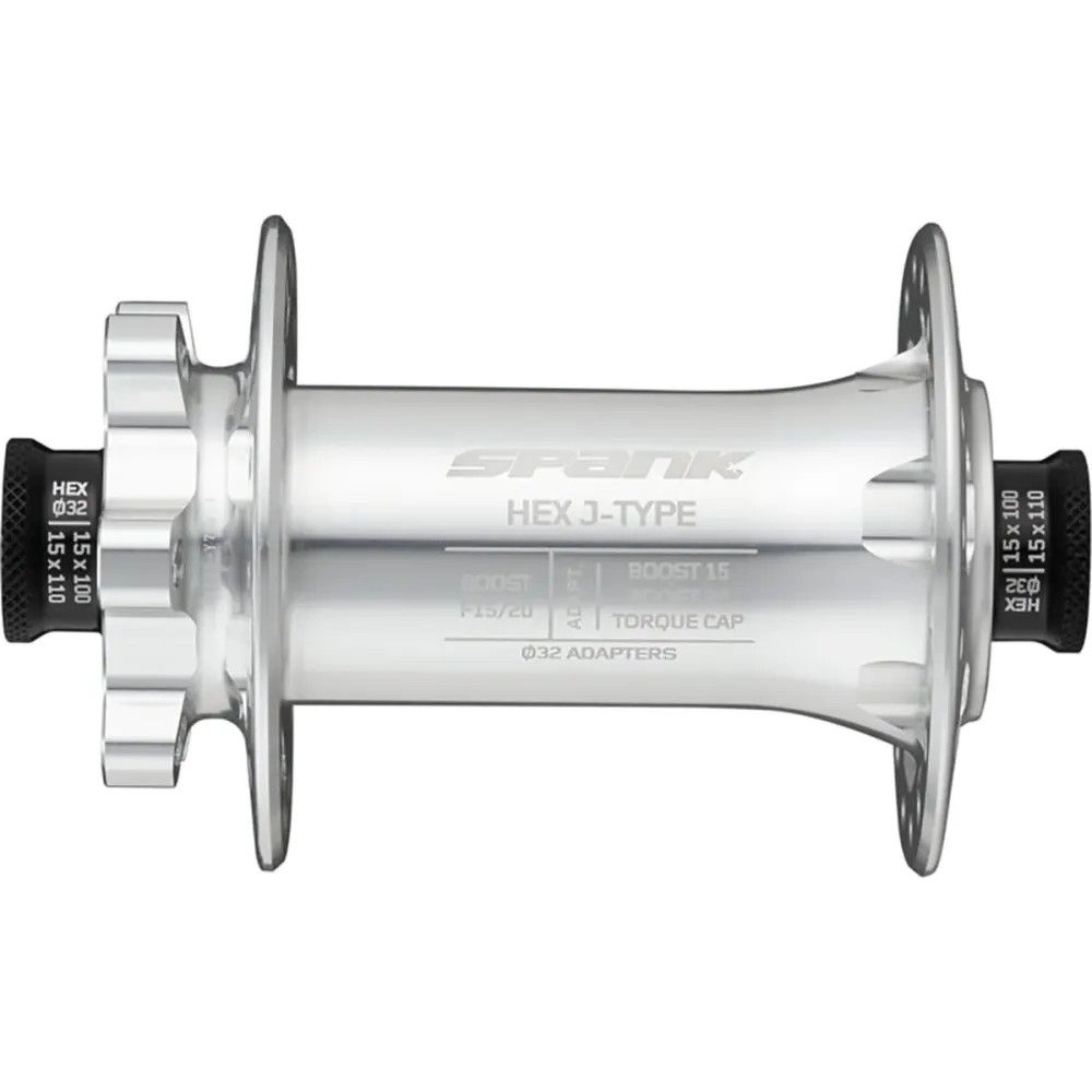 Piasta przednia SPANK HEX J-Type 15/20 mm Boost Silver
