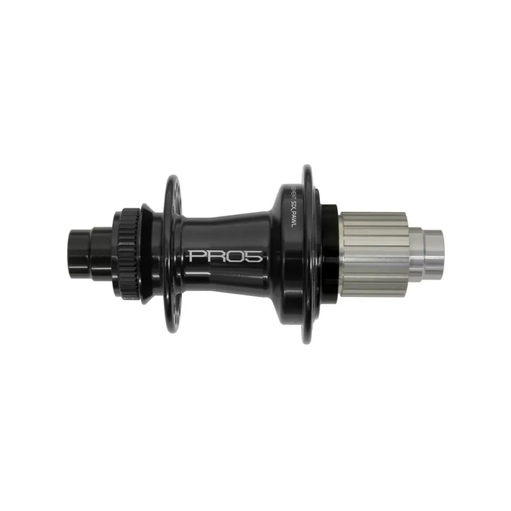 Piasta tylna HOPE PRO 5 12x135/142mm stalowa Centerlock czarna