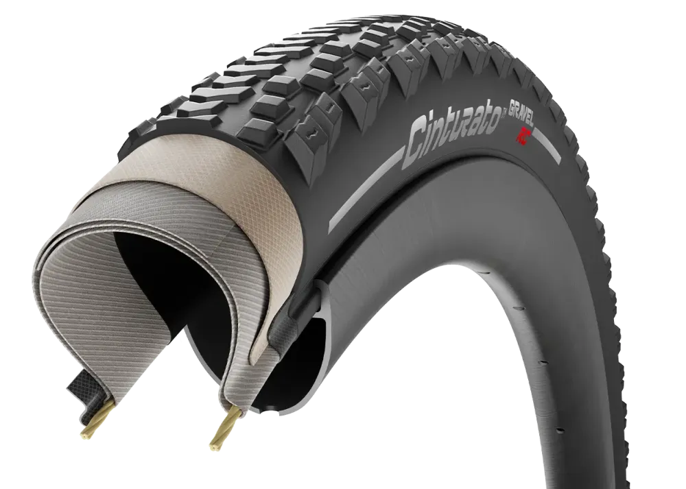 PIRELLI CINTURATO GRAVEL RC 700x35c Opona bezdętkowa czarna