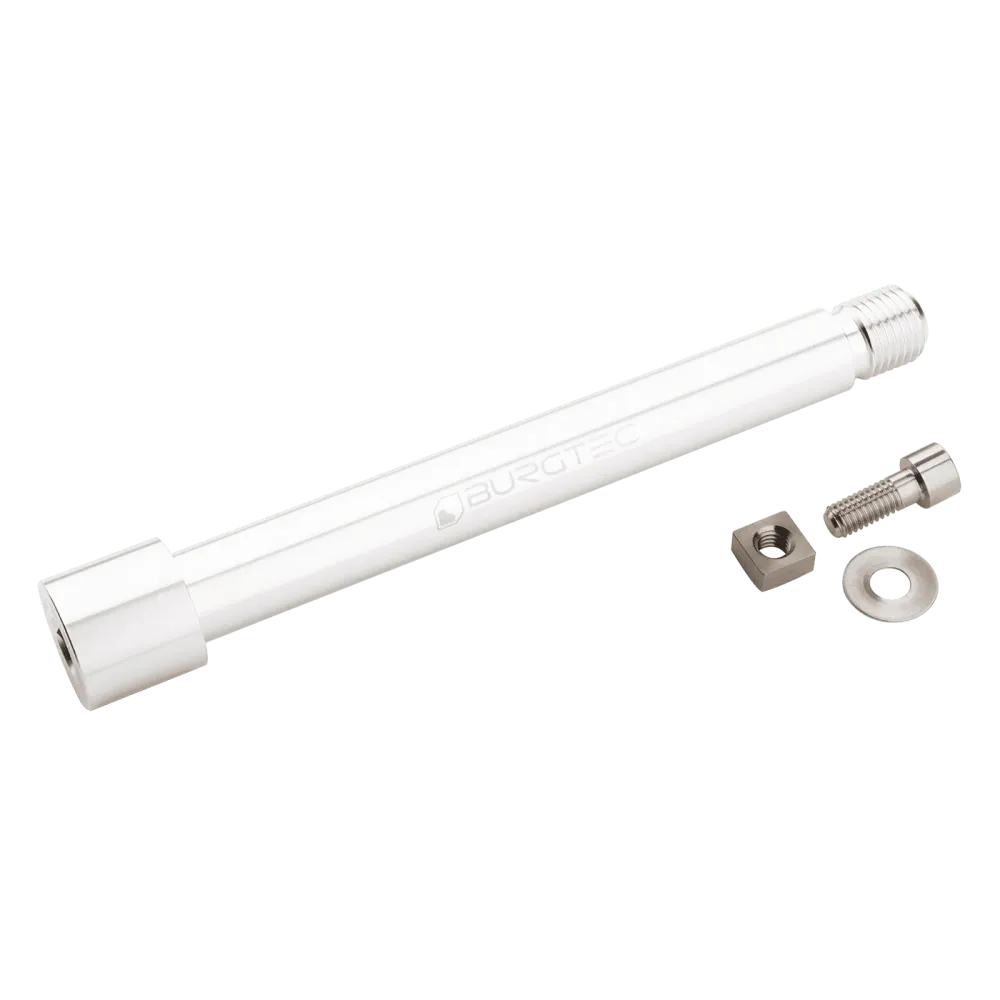 Oś przedniego koł BURGTEC do widelca FOX 15x110 mm Boost KaboltX 2021 Silver