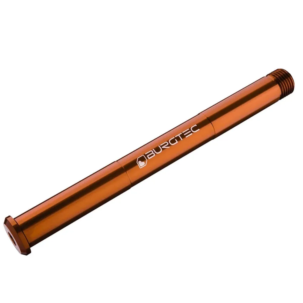 Oś przedniego koł BURGTEC do widelca Rockshox 15x110 mm Boost Bronze