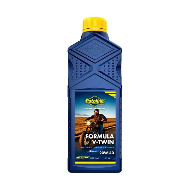 Putoline Formula V-Twin Motor Oil Semi-Synthetic 20W-40 1L