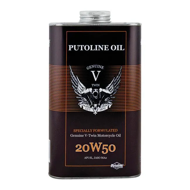 Putoline Oryginalny olej silnikowy V-Twin Synthetic 20W-50 1L