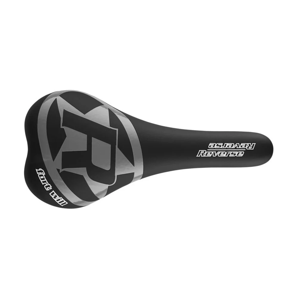 REVERSE COMPONENTS FORT WILL STYLE Rails CrMo Saddle Black/Grey