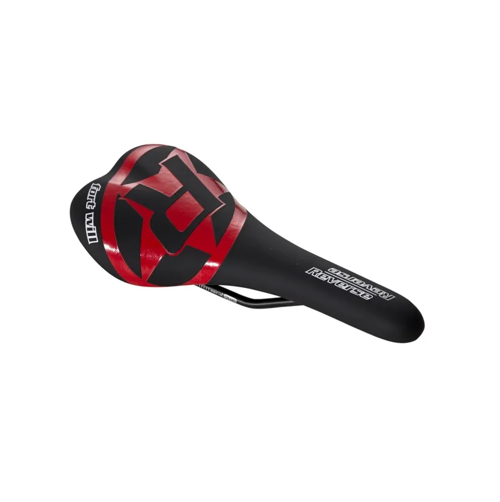 REVERSE COMPONENTS FORT WILL STYLE Rails CrMo Saddle Black/Red