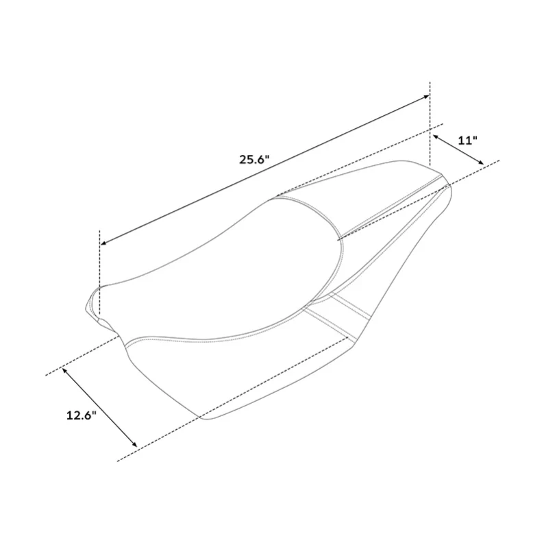 C.C Rider 2-Up Forward Seat dla Harley