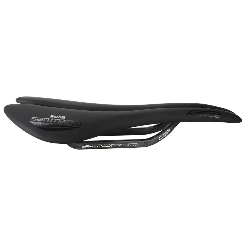 SADDLE SAN MARCO ASPIDE SUPERLEGGERA OPEN FIT NARROW Carbon Rails