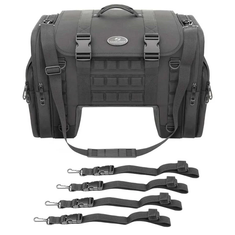 Saddlemen TS3200DE Deluxe – taktyczna torba motocyklowa do montażu w tunelu / na tylnym siedzeniu