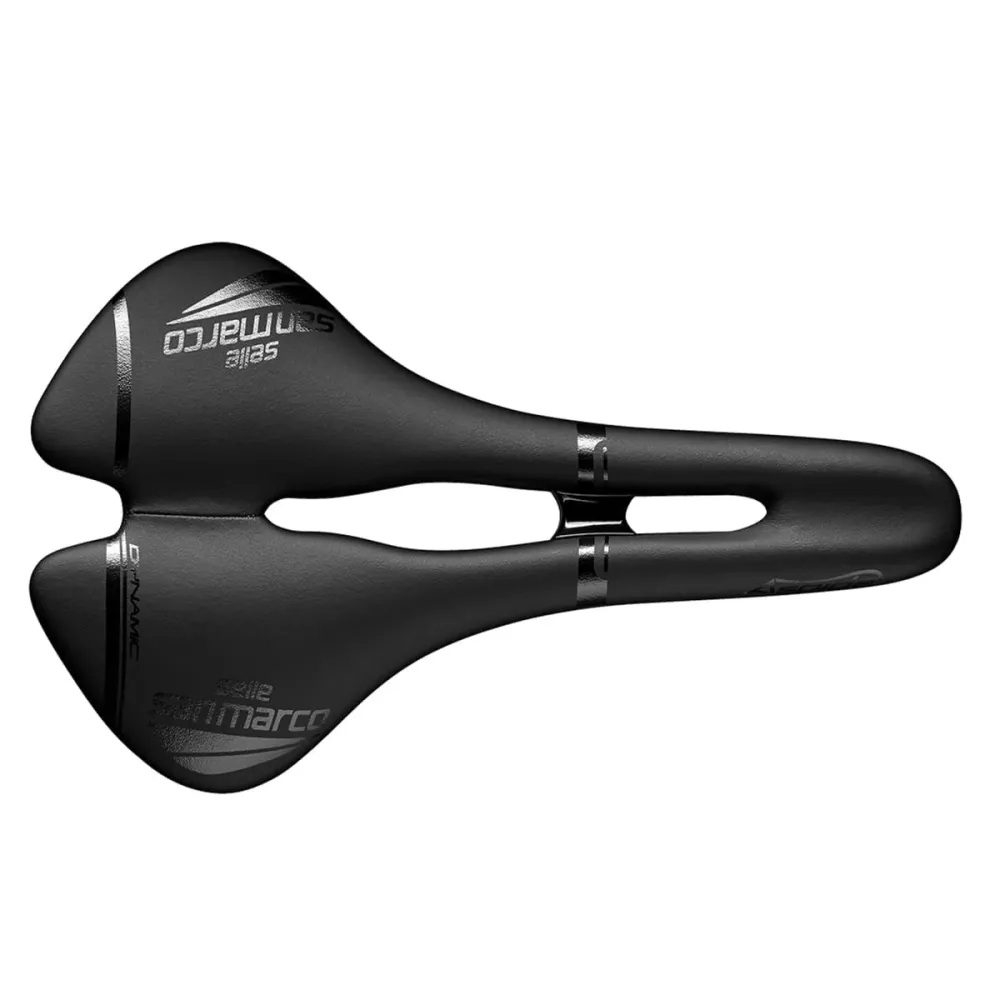 SAN MARCO ASPIDE DYNAMIC OPEN FIT WIDE Rails Siodełko Manganese Black