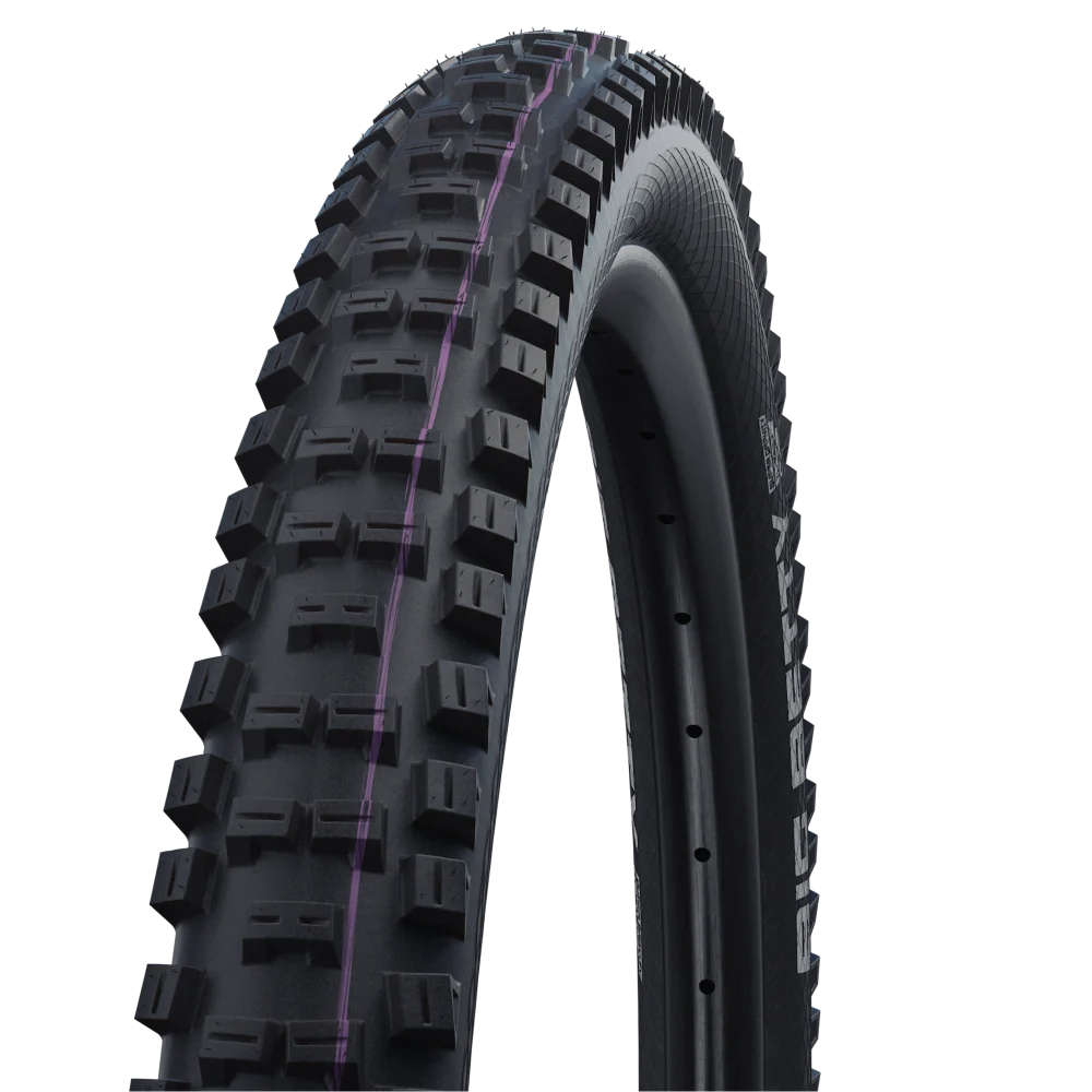 SCHWALBE BIG BETTY 29x2.40 ADDIX ULTRASOFT SUPERDOWNHILL Opona bezdętkowa, miękka, czarna