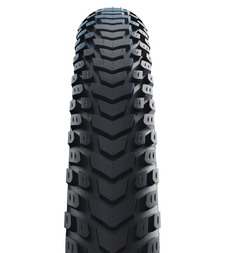 SCHWALBE MARATHON MONDIAL 650x57 ADDIX V-Guard Reflex TubeType Miękka opona czarna