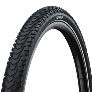 SCHWALBE MARATHON MONDIAL 650x57 ADDIX V-Guard Reflex TubeType Miękka opona czarna