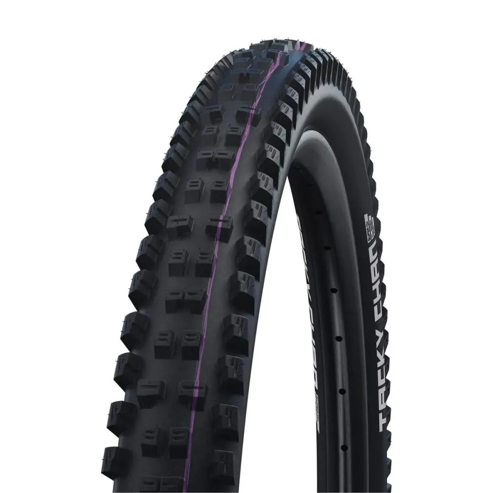 SCHWALBE TACKY CHAN 29x2.40 ADDIX ULTRASOFT SUPERDOWNHILL Opona bezdętkowa, miękka, czarna