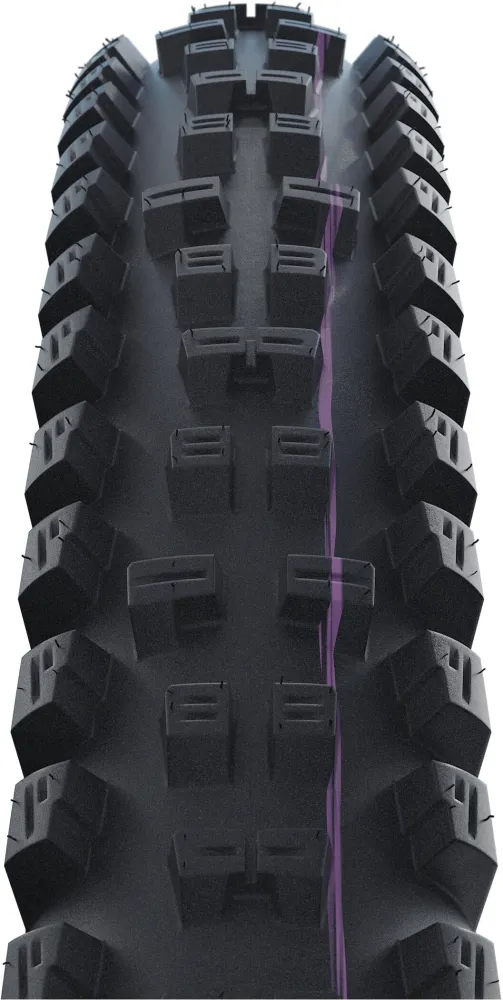 SCHWALBE TACKY CHAN 29x2.40 ADDIX ULTRASOFT SUPERGRAVITY Opona bezdętkowa, miękka, czarna