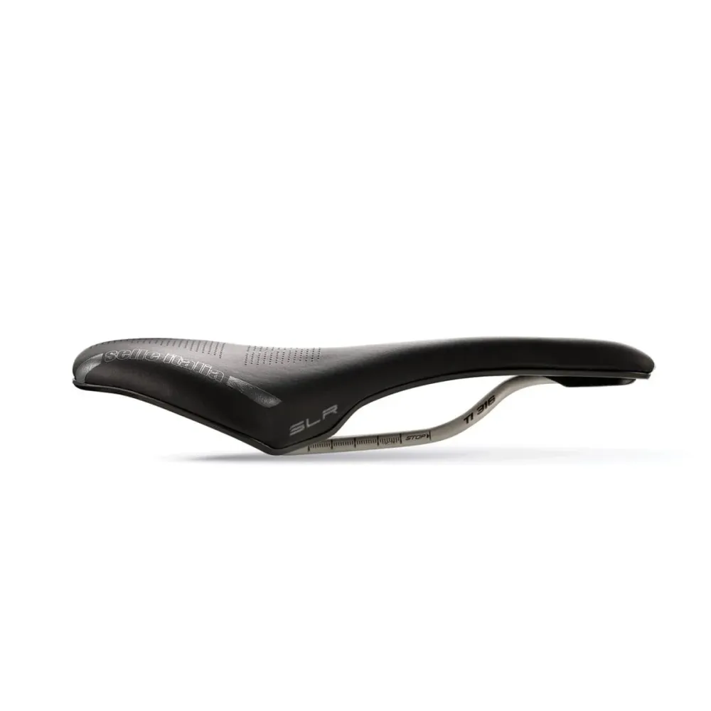SELLE ITALIA SLR BOOST ENDURANCE SUPERFLOW S Szyny Ti316 czarny