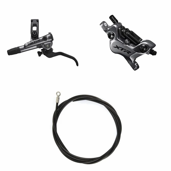SHIMANO XTR M9120 4-tłoczkowy hamulec przedni J-Kit Wentylowane klocki metalowe