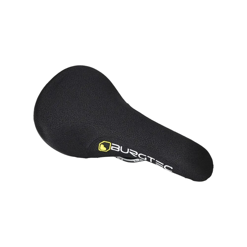 Siodełko BURGTEC CLOUD BOOST Rails CrMo Logo Saddle Black
