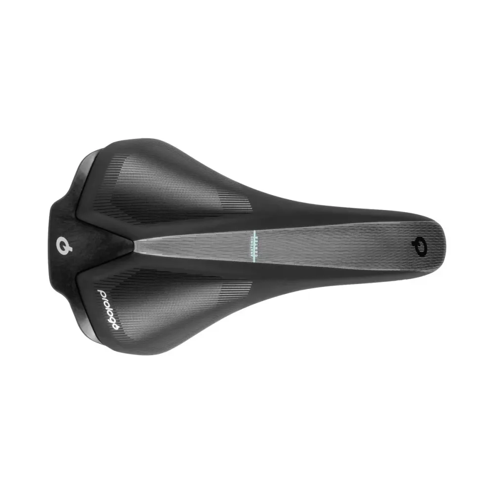 Siodełko damskie PROLOGO SCRATCH EVA 140 mm szerokie szyny Tirox czarne