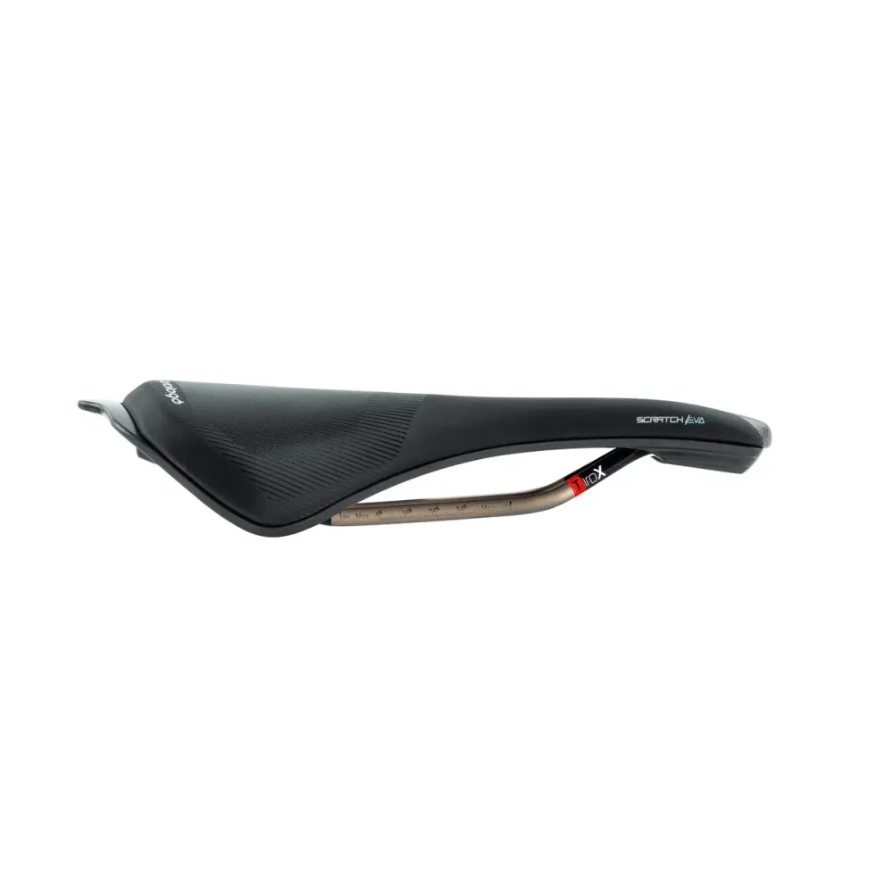 Siodełko damskie PROLOGO SCRATCH EVA 140 mm szerokie szyny Tirox czarne
