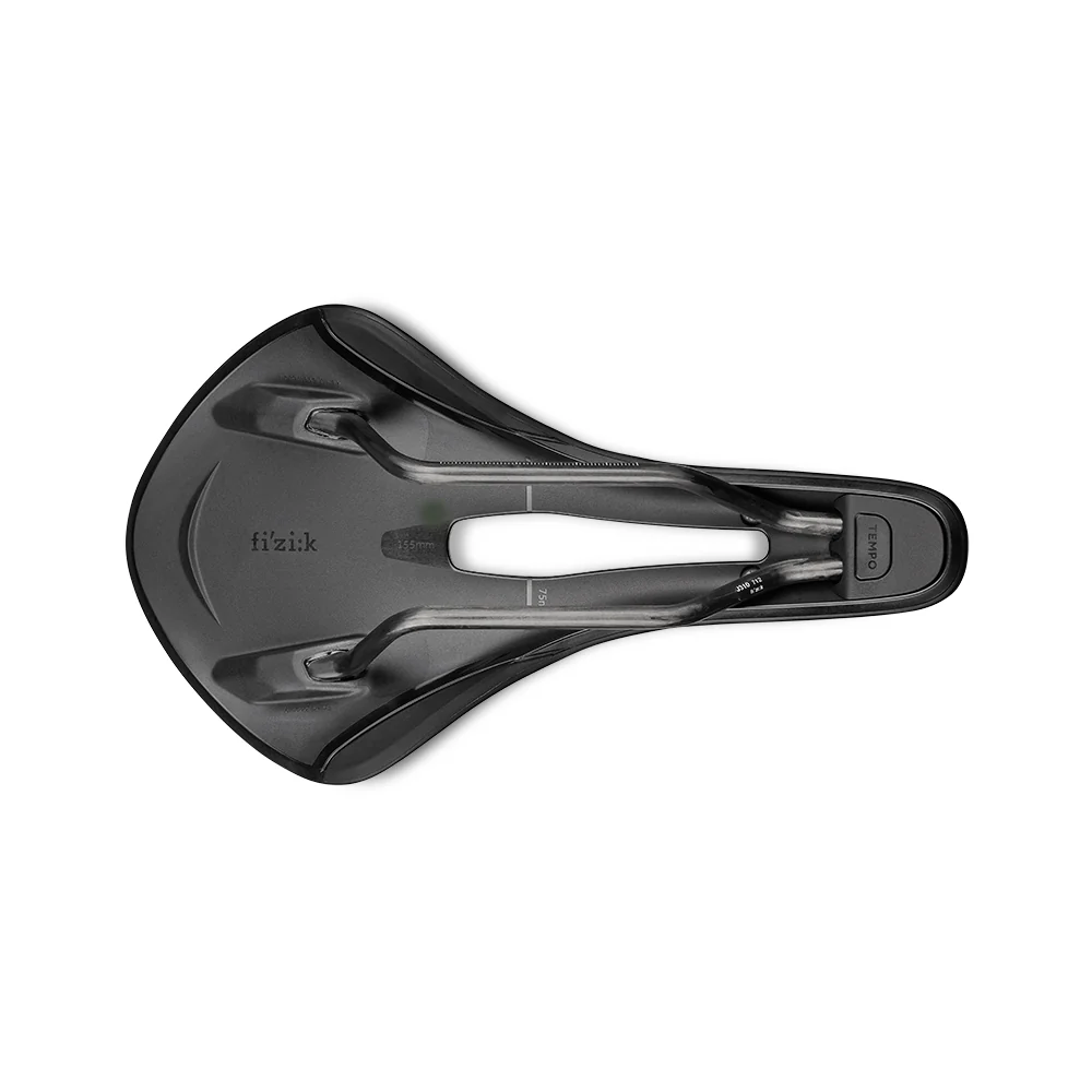 Siodełko FIZIK TEMPO ALIANTE R1 155mm szyny karbonowe czarne