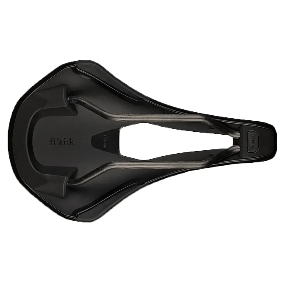 Siodełko FIZIK TEMPO ARGO R1 150 mm szyny karbonowe czarne