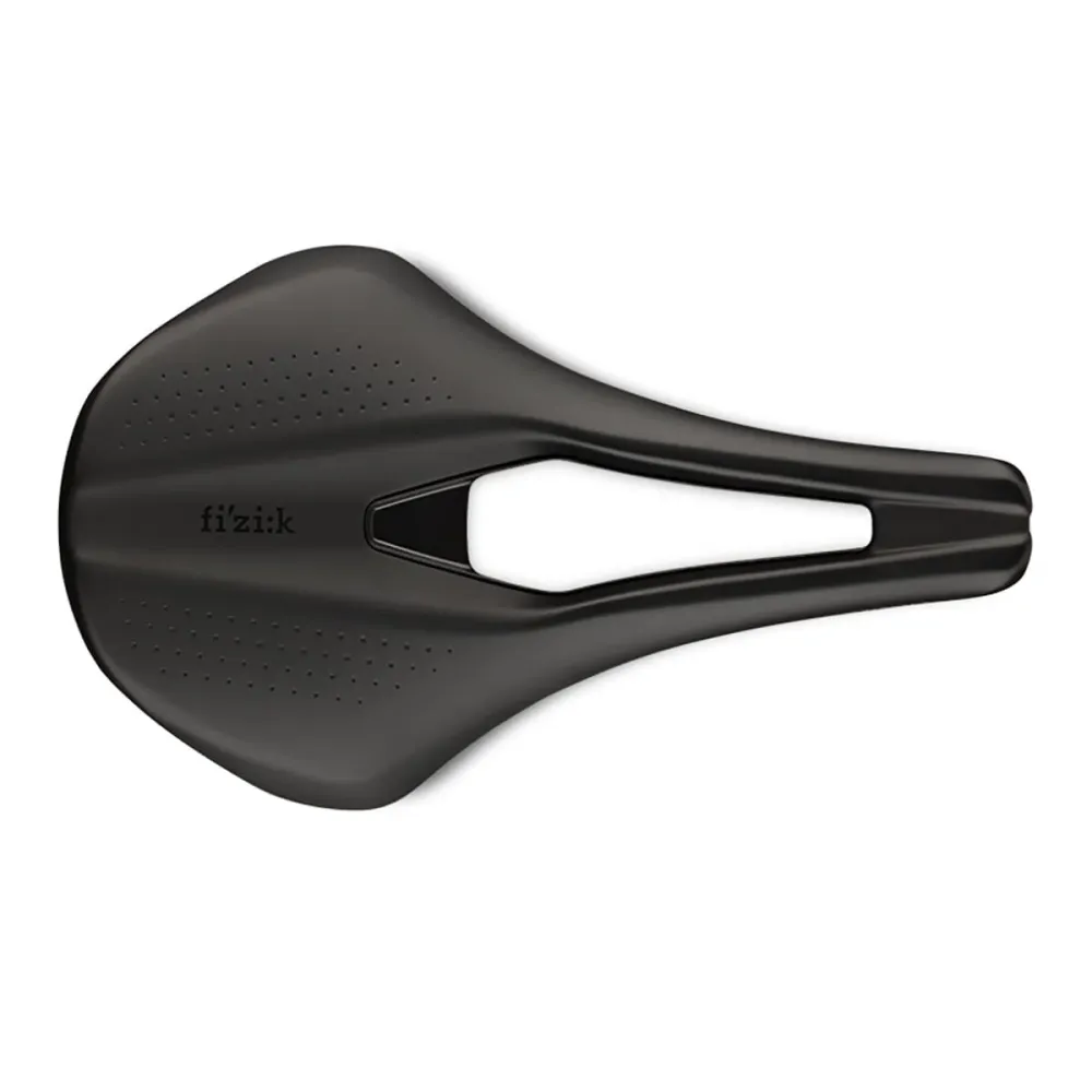 Siodełko FIZIK TEMPO ARGO R1 160 mm szyny karbonowe czarne