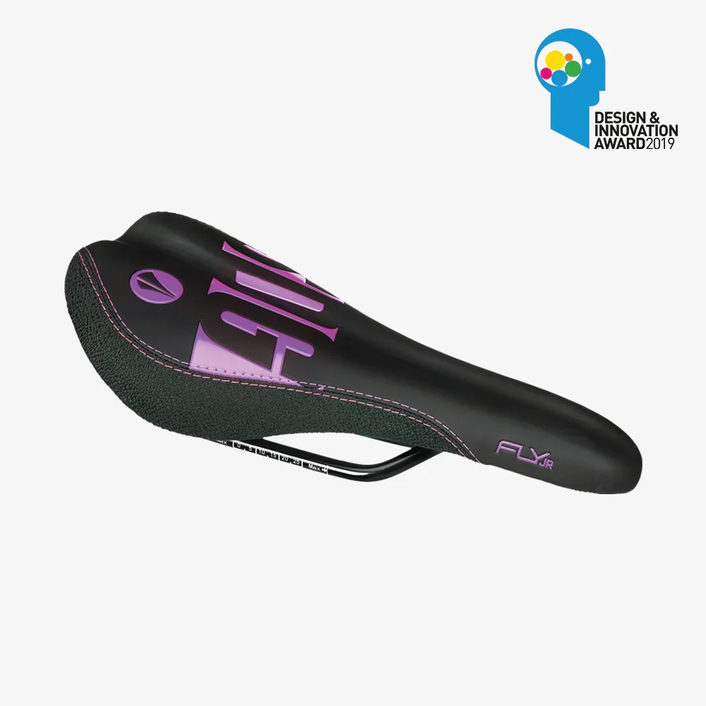 Siodełko juniorskie SDG FLY Black/Purple