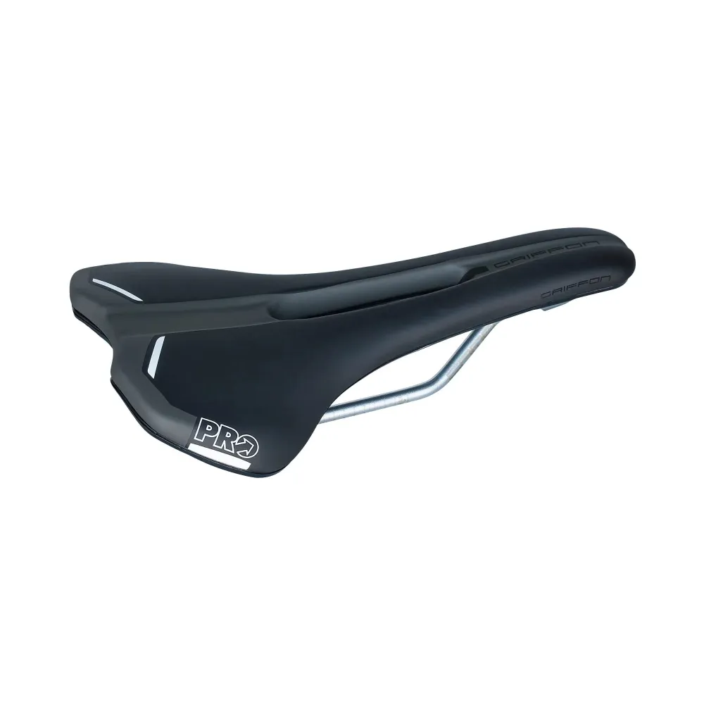 Siodełko PRO GRIFFON 152mm Crmo Rails Black