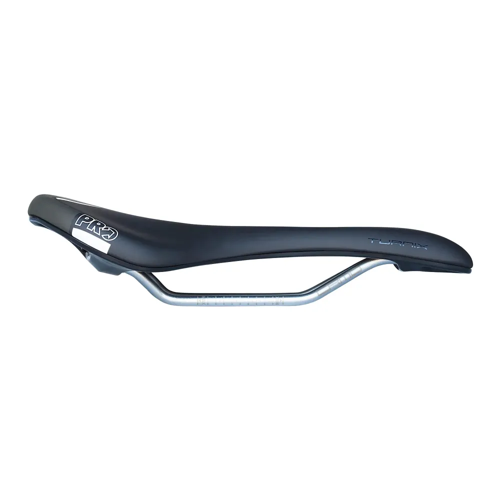 Siodełko PRO TURNIX 142mm Crmo Rails czarne