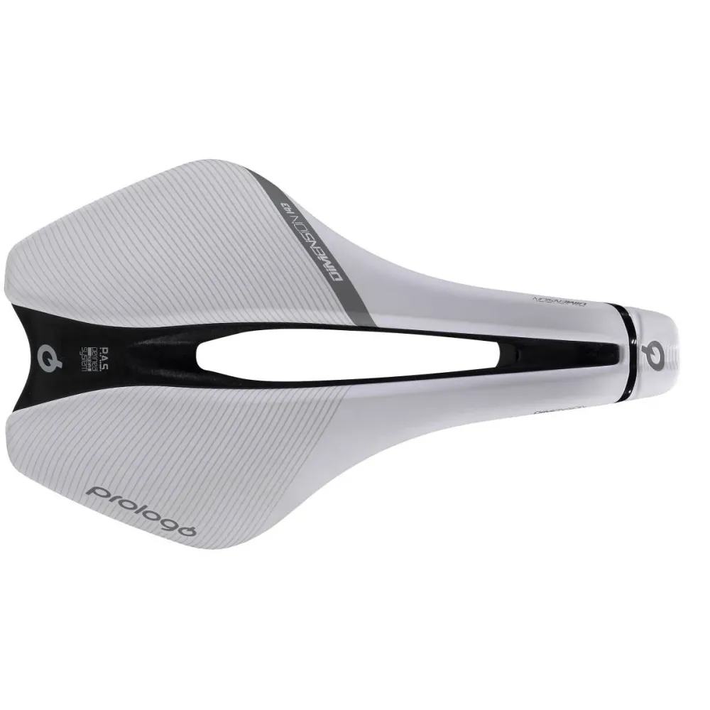 Siodełko PROLOGO DIMENSION Rails T4.0 White
