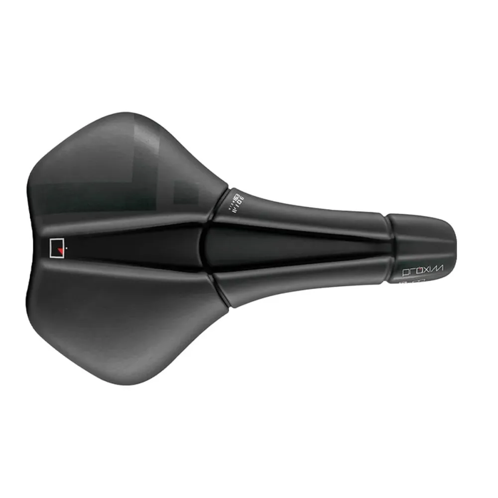 Siodełko PROLOGO E-BIKE PROXIM W400 SPORT 163 mm czarne szyny CrMo