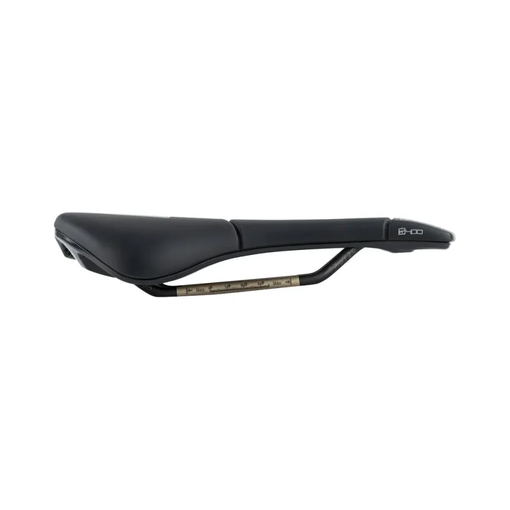 Siodełko PROLOGO E-BIKE PROXIM W400 SPORT 163 mm czarne szyny CrMo