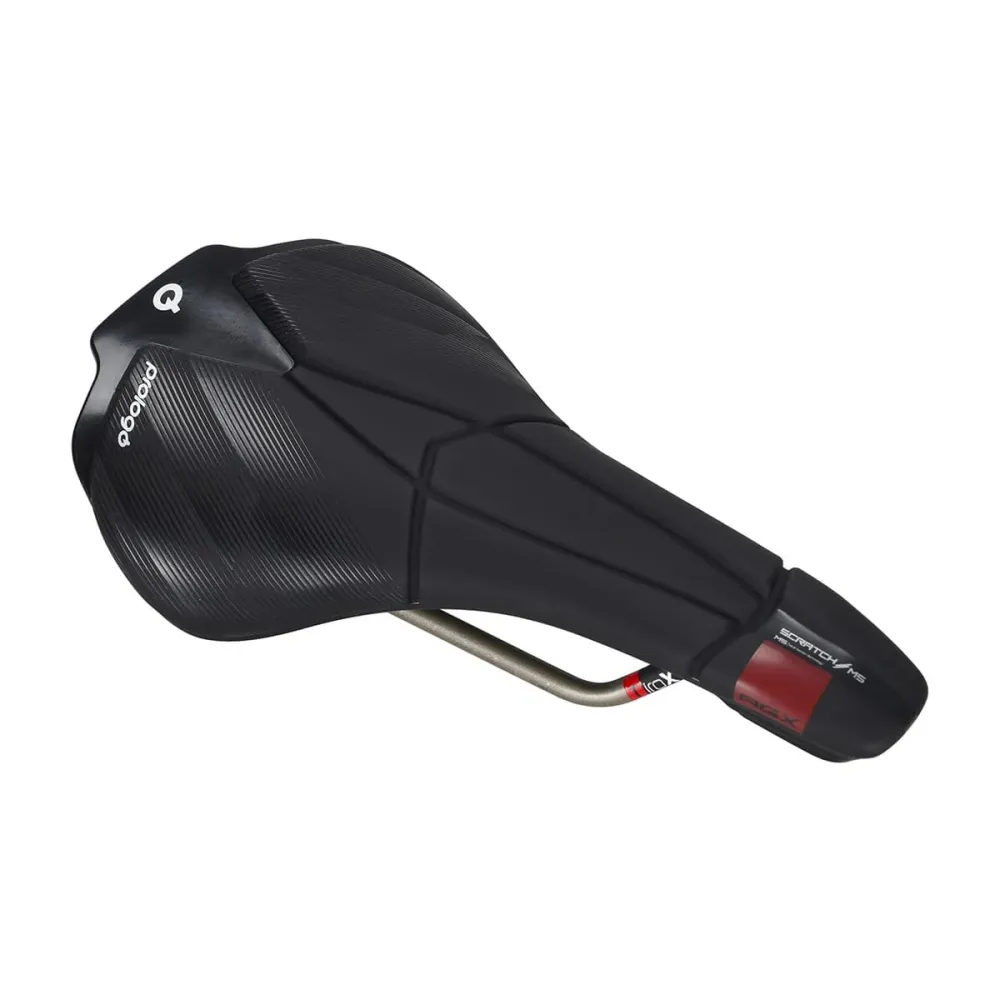 Siodełko PROLOGO SCRATCH M5 AGX Szerokość szyny Tirox 140 mm Czarne