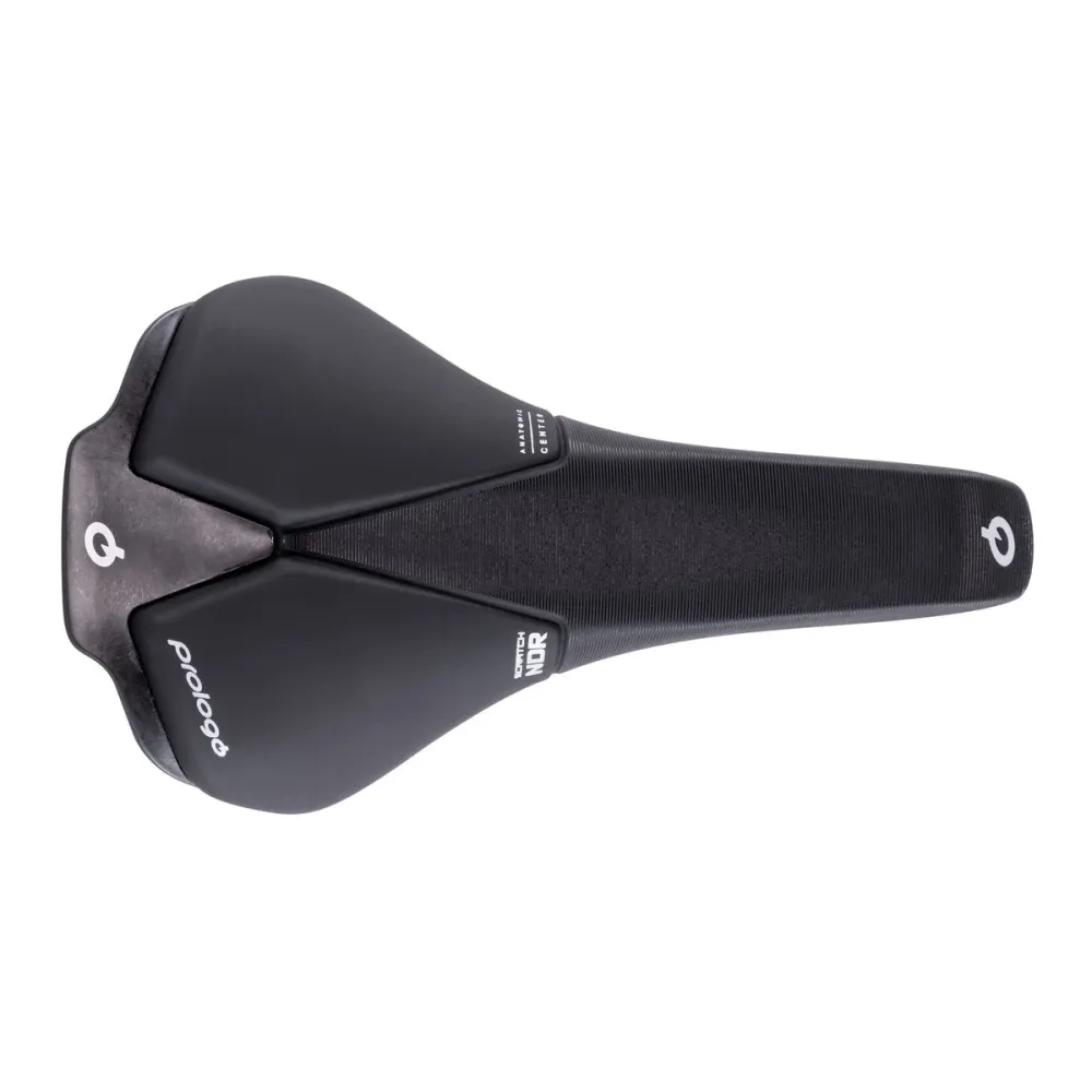 Siodełko PROLOGO SCRATCH NDR Carbon Szerokość szyny 140 mm Czarne