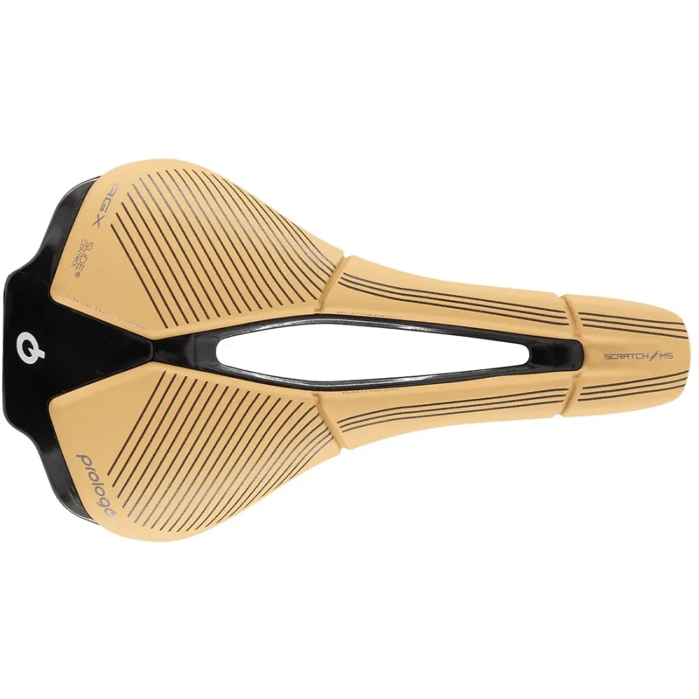 Siodełko PROLOGO SCRATCH M5 PAS AGX SPACE SLIDE CONTROL Rails Tirox Beige