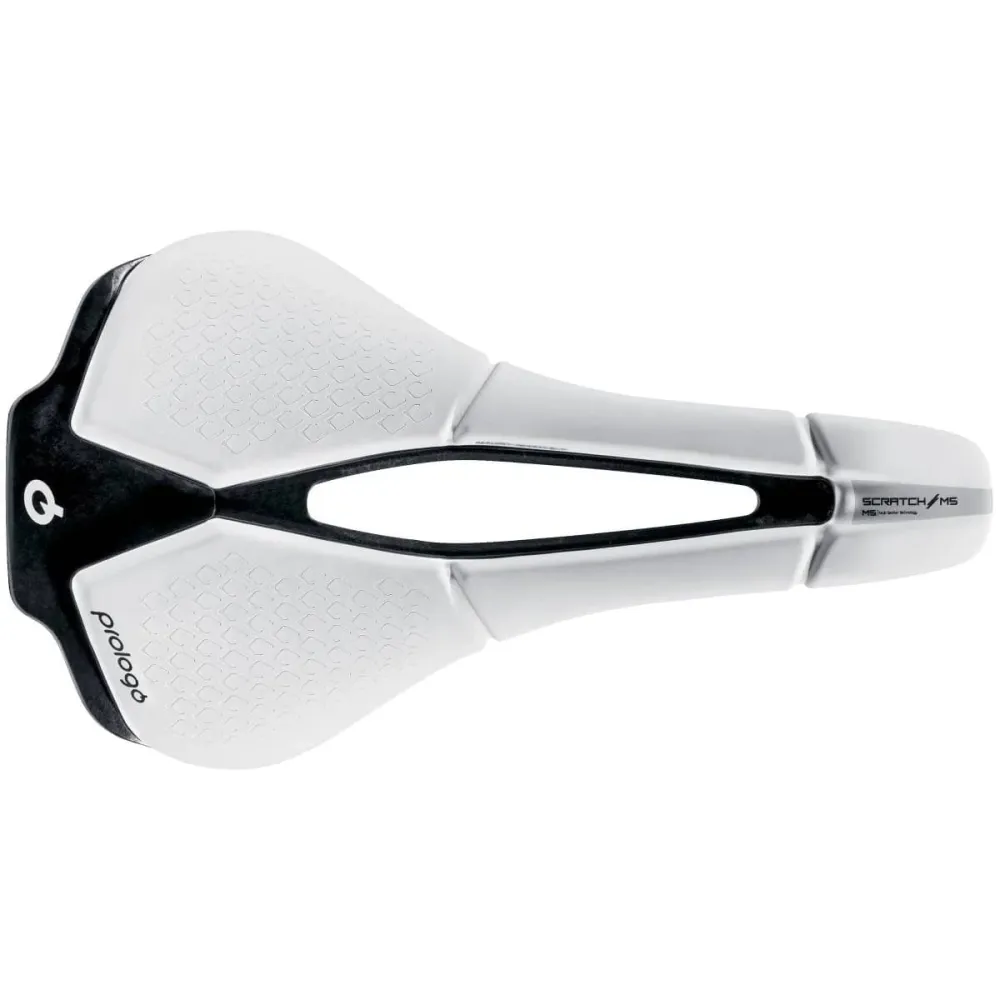 Siodełko PROLOGO SCRATCH M5 PAS Rails Tirox White
